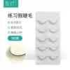 Caiyu Beginner eyelash practice False eyelashes Novice training set Grafting eyelashes practice False eyelashes practice hair