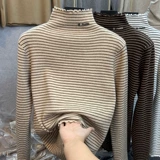 Бархатная рубашка, приятный телу демисезонный двусторонний бархатный лонгслив, высокий воротник, в корейском стиле, свободный крой, увеличенная толщина