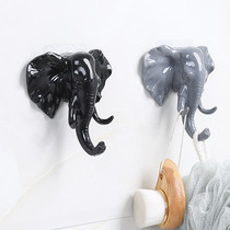 Elephant Head Animal Wall Door Clothing Hook Display Storag