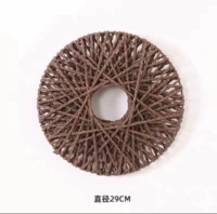 Ротанговое фрисби 29см (в комплекте с крючком)