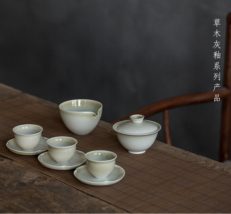 Dream ShuYu rhyme Japanese kung fu tea tea 3 tureen only single ceramic small finger bowl of restoring ancient ways the teapot