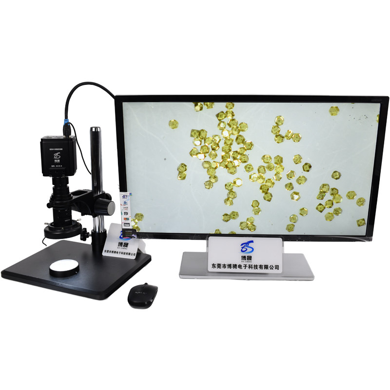 Bosheng BC4K-B 4K ultra-clear electron microscope Dual CPU processor Independent operation measurement system Digital camera WIFF industrial camera Video amplification Scientific research testing professional maintenance