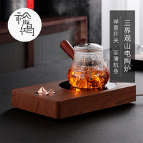 Yuhong electric pottery stove special water boiling tea boiler retro household tea high power electric heating stove health steamed tea single stove