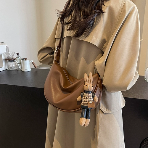 Вместительная и большая сумка через плечо, сумка на одно плечо, из натуральной кожи