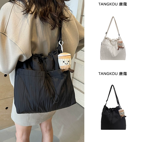 Вместительная и большая сумка через плечо для отдыха, сумка на одно плечо, шоппер