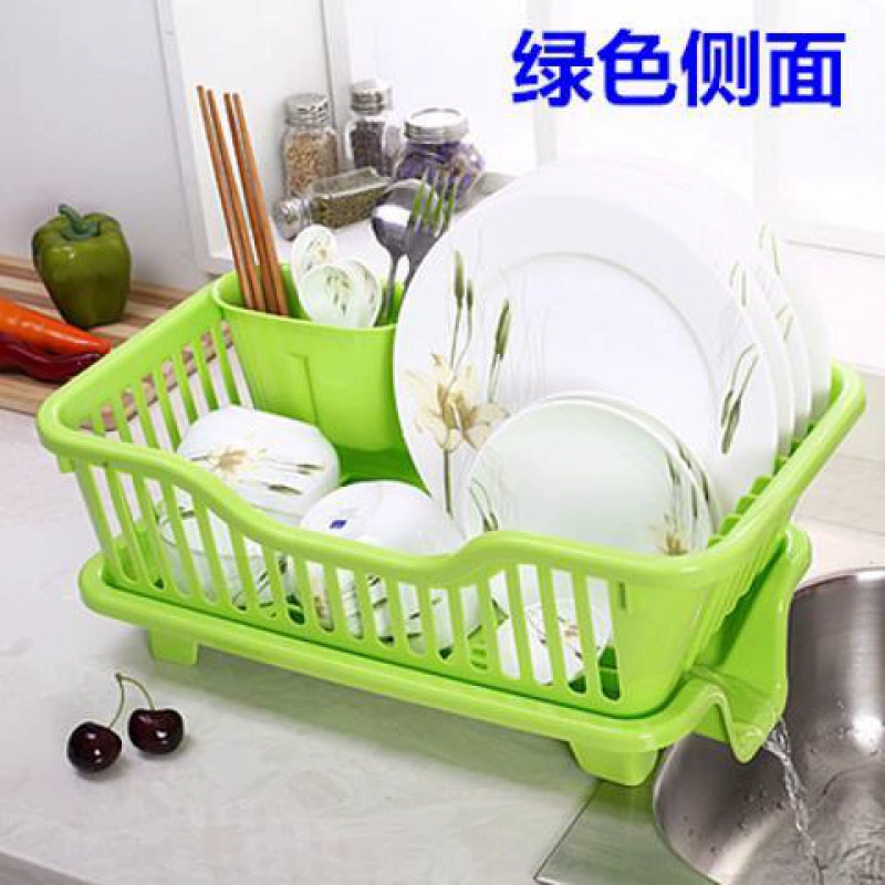 Đặt bộ đồ ăn cống giá bếp cung cấp cống giỏ đồ dùng nhà bếp bộ đồ ăn giá sáng tạo nhà cung cấp haberdashery - Micrô