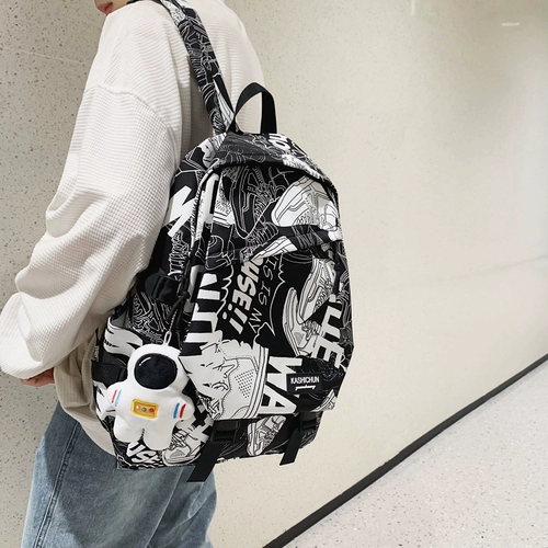 Ранец, трендовый рюкзак, для средней школы, подходит для студента