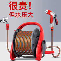 High Pressure Spray Head Car Wash Water Gun Booster Powerful Household Tap Water Watering Florist Brush Cart Soft Water Pipe Frame Suit