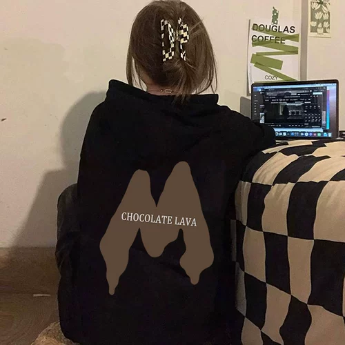 Черная осенняя демисезонная толстовка с капюшоном, куртка, европейский стиль, оверсайз