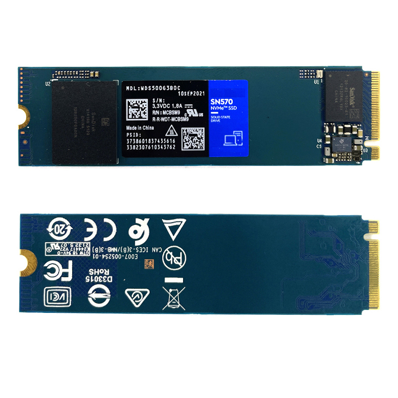 Applicable Western Digital SN570 500G 1TB NVME Notebook Desktop Solid Hard disc M2 PCIE