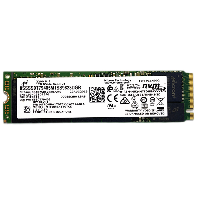 Applicable Magnesite Yingruida 256G 512G 1T PCIe NVME solid state drive SSD original
