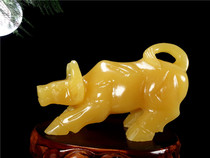 Natural Jade cattle ornaments home living room entrance office housewarming new home gifts 12 twelve Zodiac decorations