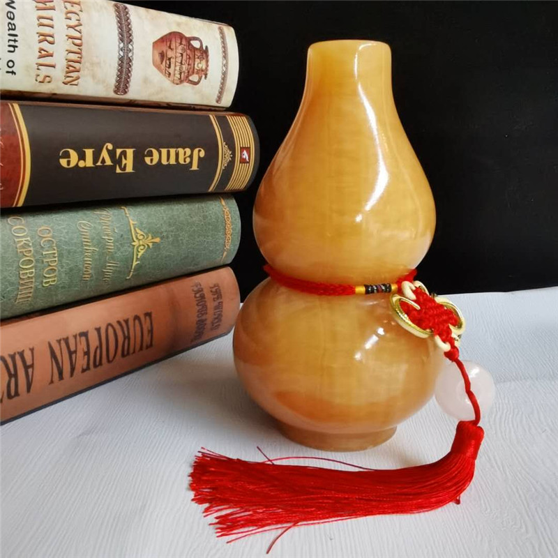 Natural Jade Hyacinth Swing Piece Opening Gift Home Living Room Office Hyun Guan Wine Cabinet New Chinese Gift Decoration