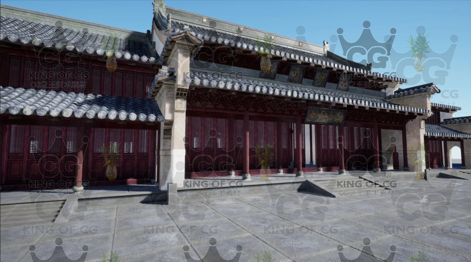 图片[31]-UE5虚幻4 40套中国风古风日式宫殿寺庙山脉古建筑仙侠武侠场景-cg男孩
