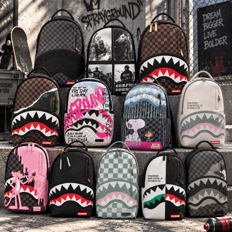 Spraygroundsg Shark Mouth Backpack Casual Shark Large Capacity Men's Backpack High-Value School Bag Spraygroundsg Shark Mouth Backpack Casual Shark Large Capacity Men's Backpack High-Value School Bag