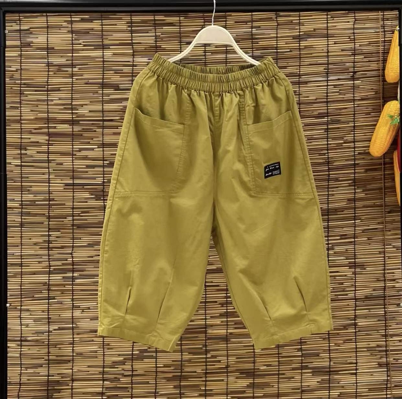 Women's Summer Thin Cropped Shorts, 2026 New Style, Mom's Carrot Pants, Plus Size Casual Harem Pants Women's Summer Thin Cropped Shorts, 2026 New Style, Mom's Carrot Pants, Plus Size Casual Harem Pants