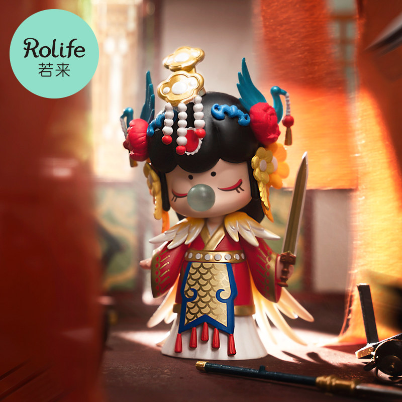 Rolife if come Nanci Akane three generations with Zicheng said blind box handmade gift female does not support return refund