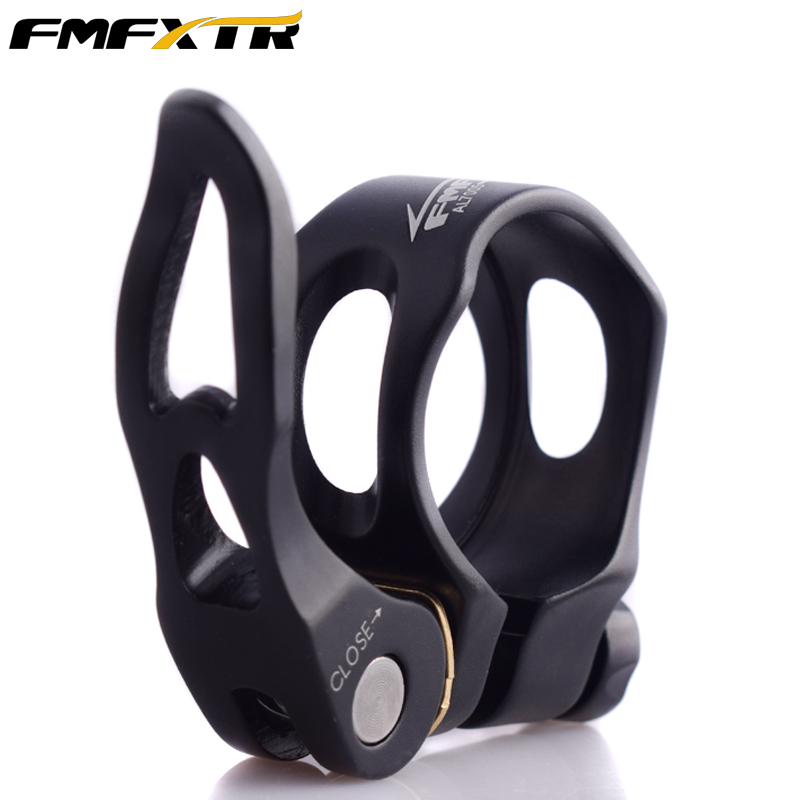 Mountain bike seat tube clamp quick disassembly fixed snap dead flying bicycle seatpost lock clip road bike accessories equipment