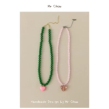 Детский браслет из бисера, ожерелье, аксессуар из жемчуга, цепочка до ключиц, в цветочек, детская одежда