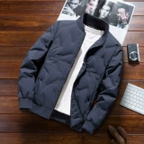 Демисезонный бархатный пуховик, бейсбольная утепленная модная куртка, утиный пух