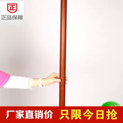 Martial arts stick Mahogany stick Kundian wood Shaolin stick Hardwood can sink iron wood South Stick Wing Chun Quan 6: 30 stick