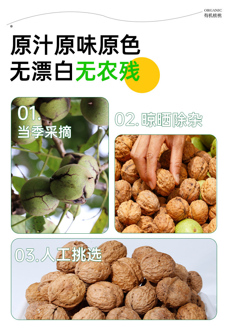 安享好物 安享S级核桃-栗滋羹云南 有机核桃 国标 
