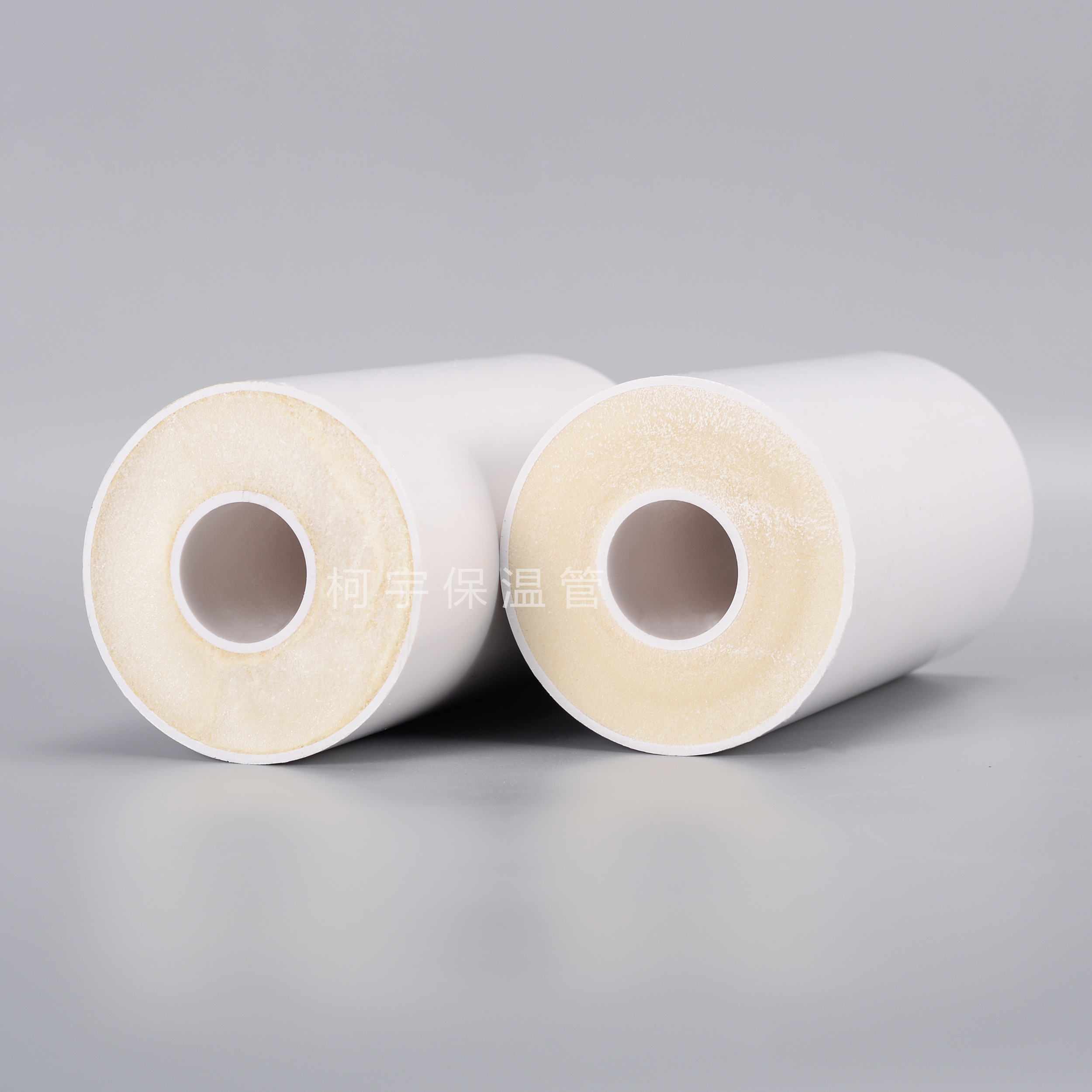 pvc polyurethane foaming insulated integrated tube internal and external pvc composite insulation tube suitable for air conditioning condensate infiltration