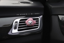 IO STUDIO snapper sweet car clip aromatherapy couple gift hand letter with hand gift car outlet holding incense