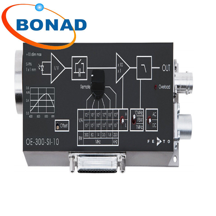 200MHZ可变增益光电接收器OE-300-SI-10/OE-300-SI-30德国FEMTO