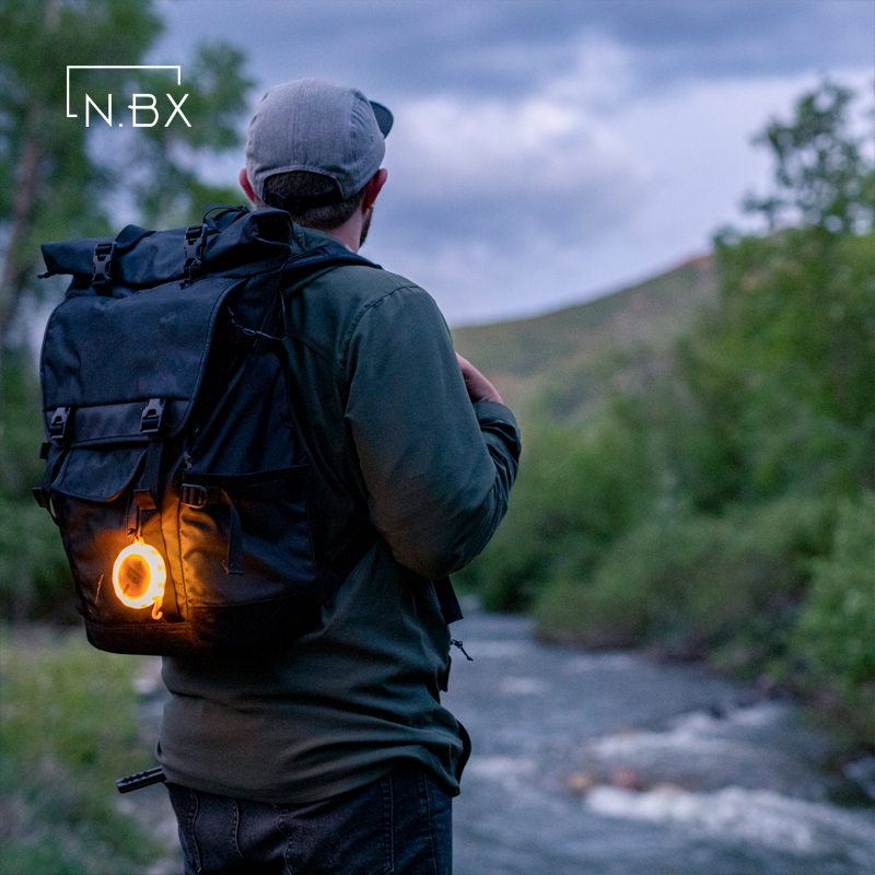 BAREBONES USA Uttar Pradesh NBX Series Camping Outdoor LED Camp Light Tent Atmosphere Charging Tape Measure Lamp