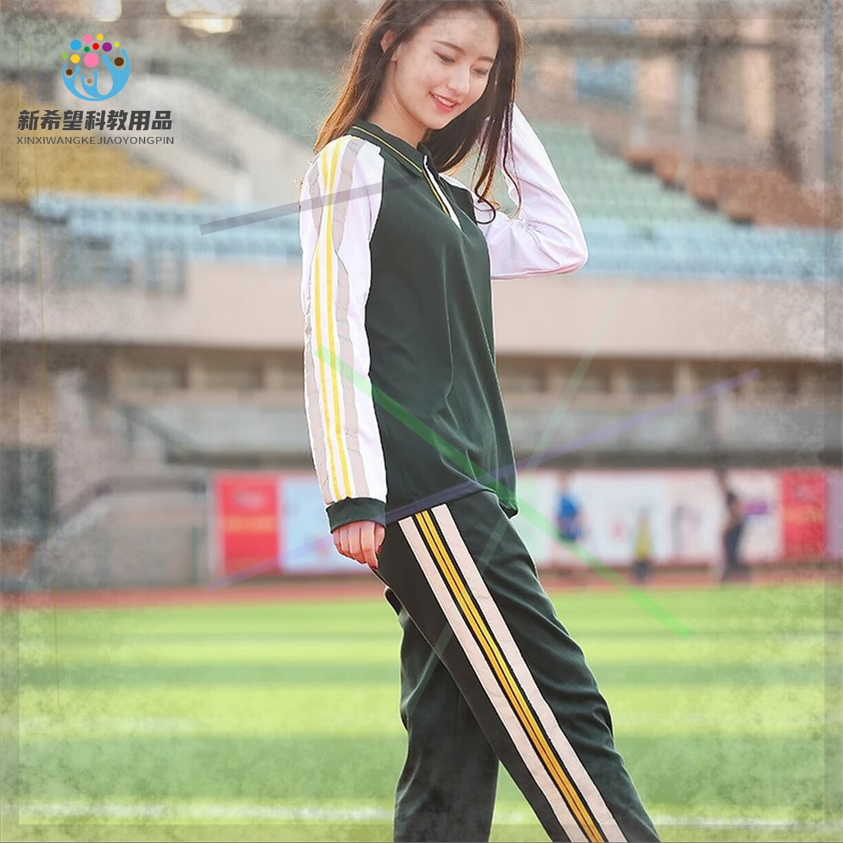 Dongguan School uniforms the city Unified New Junior High School High School Women Summer Autumn Winter Dongguan Dongguan Junior High School Uniforms Suit