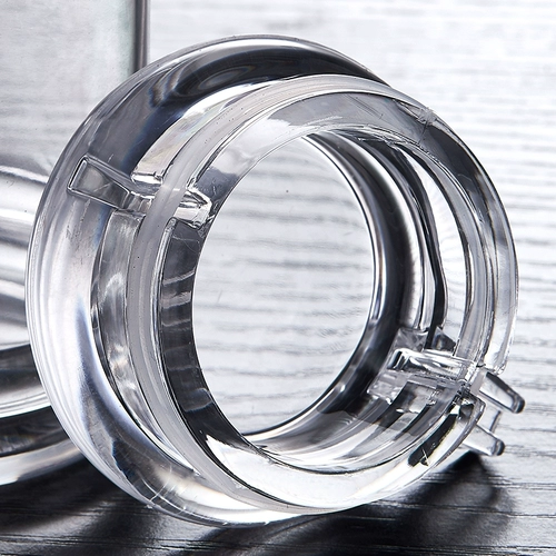 Акриловая приправа бутылка, пластиковый комплект, бутылка для бутылки с уксусом соевое соевое соус бутылка чили банки коммерческие кухонные принадлежности