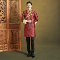 Out of the rental 2021 Mens groom clothes Chinese wedding dress Han Anran the same Tang costume mens Xiuhe men Xiuhe