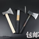 Древесный топор кемпинг Firewood Axe to Forge Axe, Деревянная ручка с двумя срезом, вырезанный опор