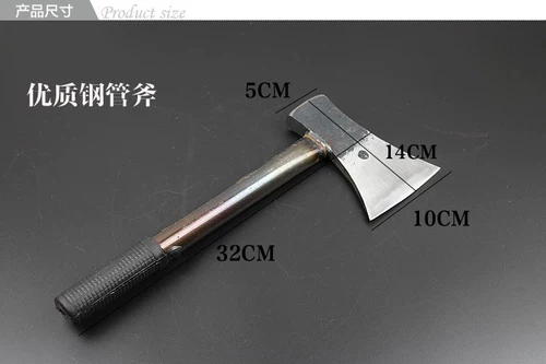 Древесный топор кемпинг Firewood Axe to Forge Axe, Деревянная ручка с двумя срезом, вырезанный опор