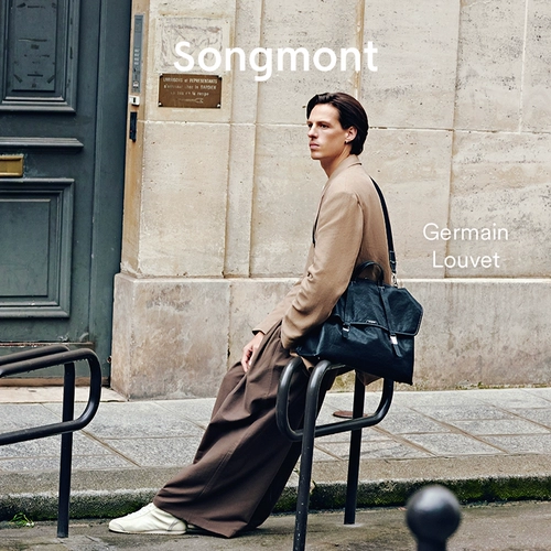 [Тот же стиль, что и у Го Кэю] Портфель для горного тура Songmont, рюкзак через плечо из кожи растительного дубления