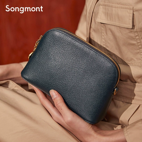 songmont Кожаная сумка-органайзер, маленькая сумка клатч, воловья кожа