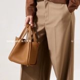 Songmont Дизайнерская кожаная корзина, вместительная и большая портативная сумка, воловья кожа, изысканный стиль