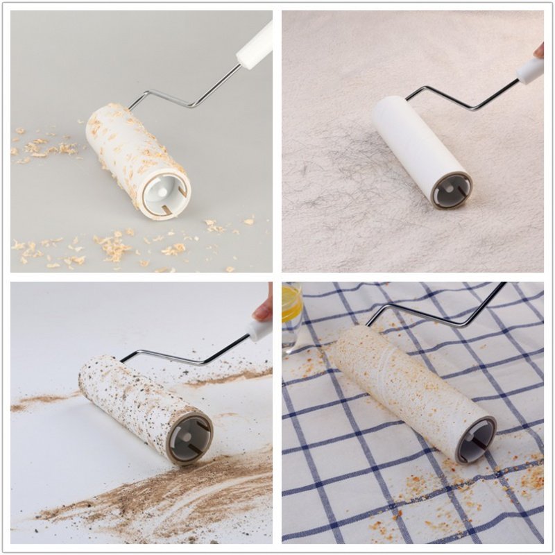 Adhesive Roller Replacement Paper Tearable Clothes Rolling Paper Roller
