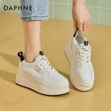 Белая обувь на платформе, летние кроссовки, высокая спортивная обувь, мягкая подошва