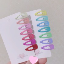 Candy Korean pet bb clamps 2 5cm roast anti - rust Teddy Yorkshi Sischi dog hairpin