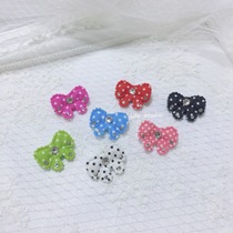 Lily studio handmade pet headdress Teddy York Schmalzis Butterfly with a knotted hair comb