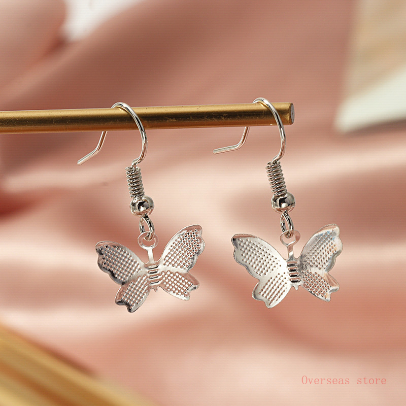 EZ2735baik&ezbaikSimple   alloy   neck lace   pendant   accessories butterfly Necklace necklace Pendants