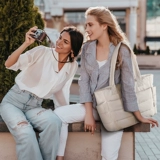 bagsmart Вместительная и большая сумка через плечо, сумка на одно плечо, портативная барсетка