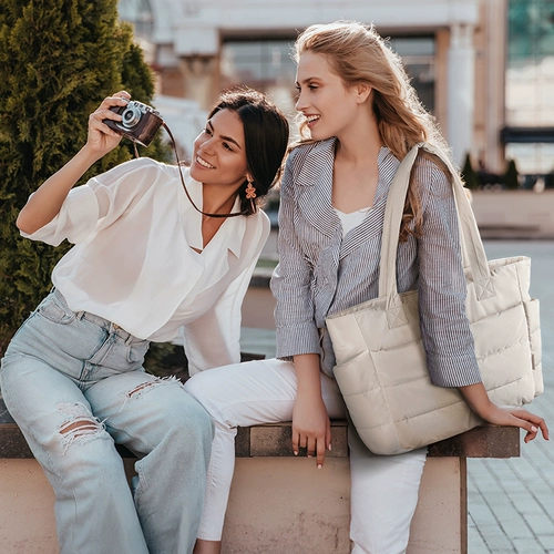 bagsmart Вместительная и большая сумка через плечо, сумка на одно плечо, портативная барсетка