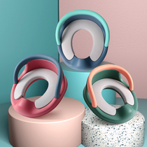 Baby children toilet seat toilet girl child boy cushion potty cover ladder Large female baby toilet Home