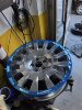 Pe Blue Film Wheel Rim Installation Protective Film Tape Tire Repair Steel Rim Protective Film Anti-Scratch Blue Tape