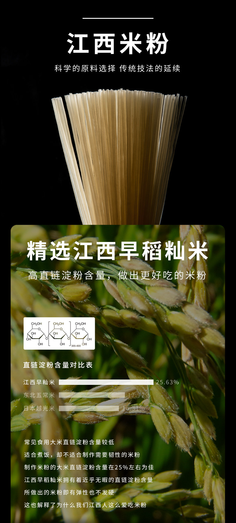 阳际山野 纯良米粉 南昌拌粉6盒装 图5