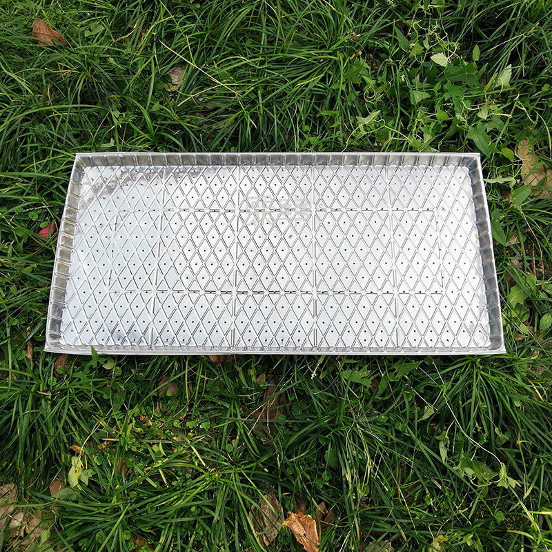 PVC primary raw material free of opening transparent seedling disc 9-inch flat disc machine for transplanting rice transplanter special rhomboid flat disc