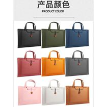 Laptop bag suitable for Apple Lenovo notebook boys and girls suitable for Apple laptop bag cowhide